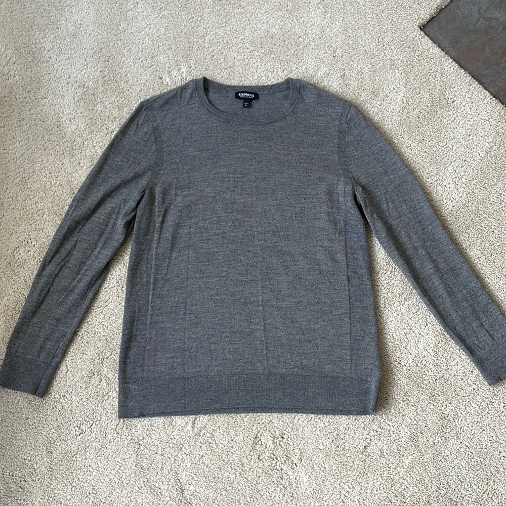 Men’s Express Merino Wool Crew Neck Sweater